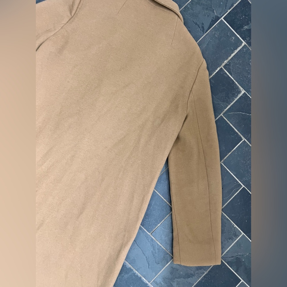 Aritzia Babaton tan camel wool coat size small - Picture 12 of 15